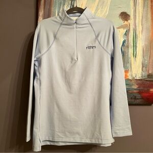 Peter Millar Shirt Womens Sz L Golf Crown Sport Raglan  1/4 Zip UPF 50 Rithm